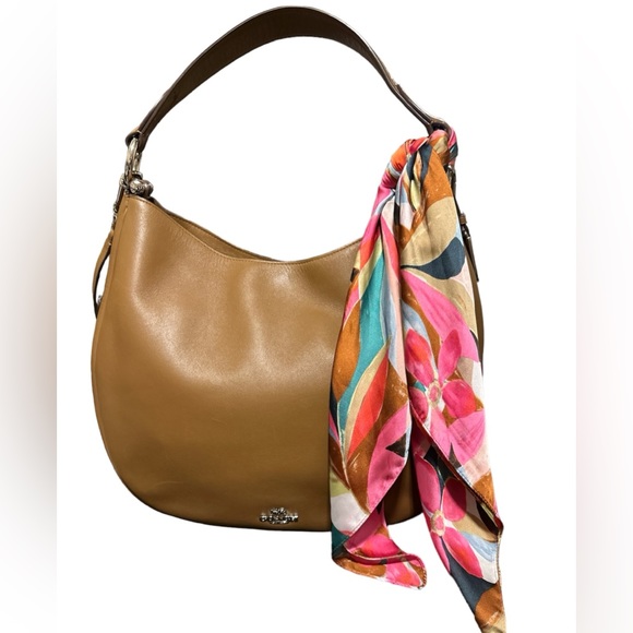 Cognac Kaleidoscope - Colorful Scarf - Picture 2 of 3